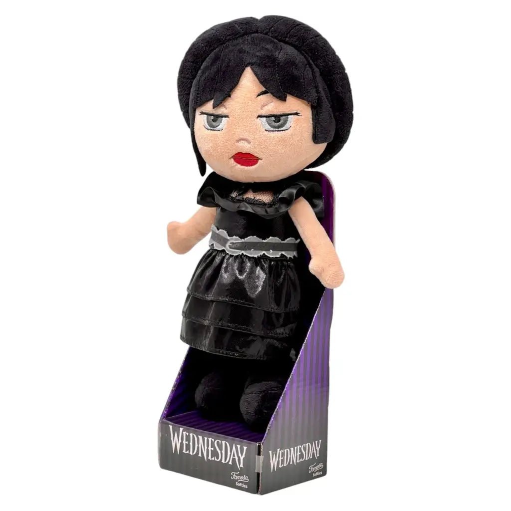 Peluche Wednesday Addams 32cm in Abito da Ballo - BabyLud