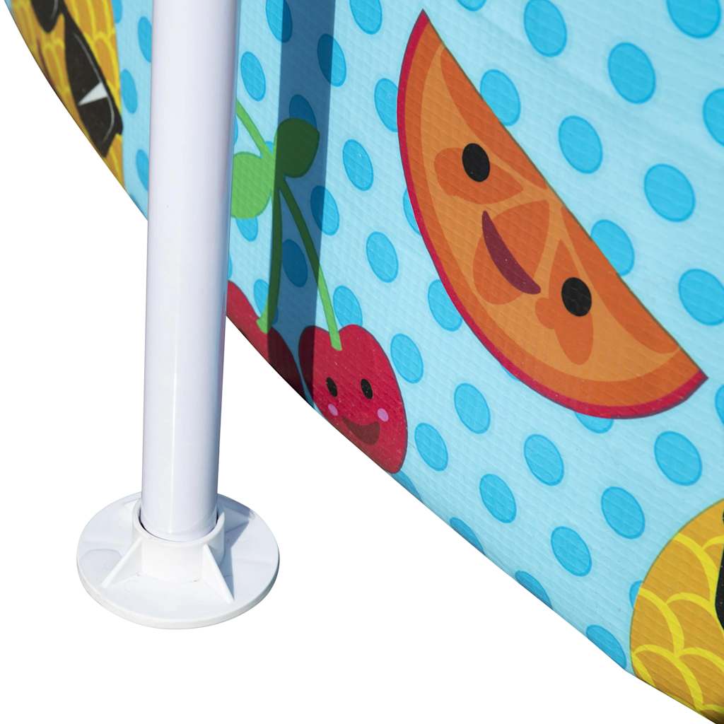 Piscina Fuori Terra per Bambini Steel Pro 244x51 cm - BabyLud