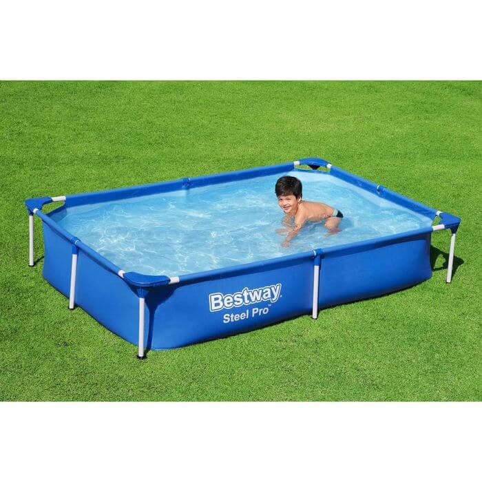 Piscina Fuori Terra Rettangolare 221x150x43 cm - BabyLud