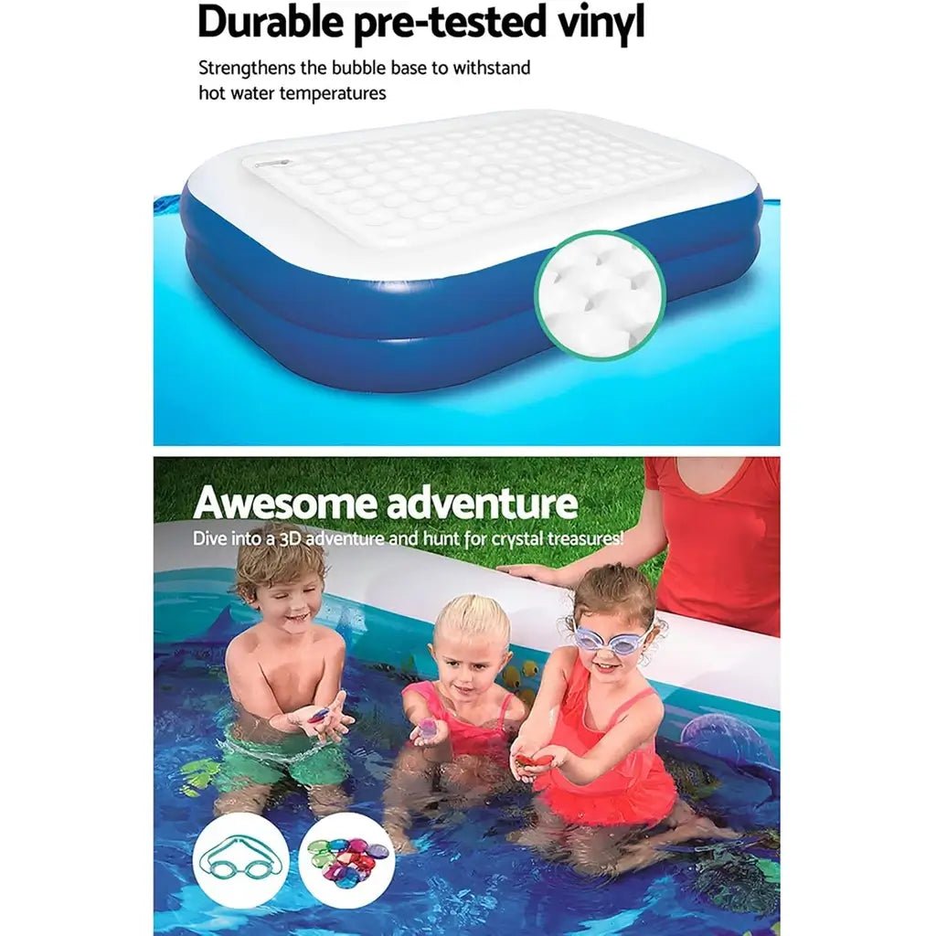 Piscina Gonfiabile Per Bambini Avventure Sottomarine - BabyLud
