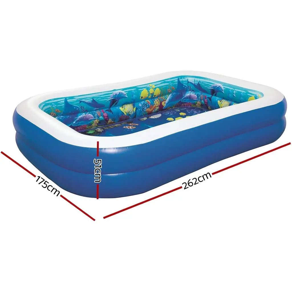 Piscina Gonfiabile Per Bambini Avventure Sottomarine - BabyLud