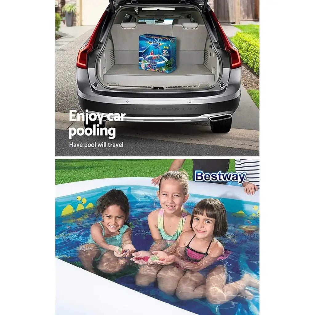 Piscina Gonfiabile Per Bambini Avventure Sottomarine - BabyLud