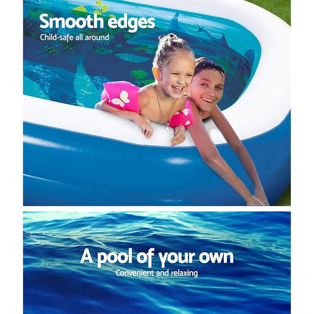 Piscina Gonfiabile Per Bambini Avventure Sottomarine - BabyLud