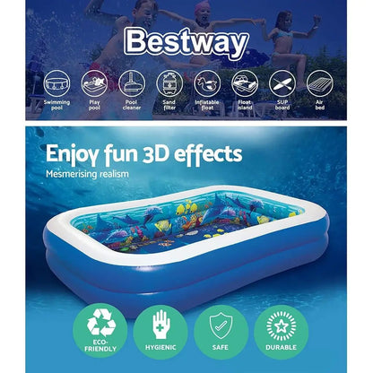 Piscina Gonfiabile Per Bambini Avventure Sottomarine - BabyLud
