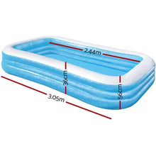Piscina Gonfiabile Rettangolare Per Bambini - BabyLud