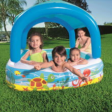 Piscina per Bambini con Tettoia 140x140x114 cm - BabyLud