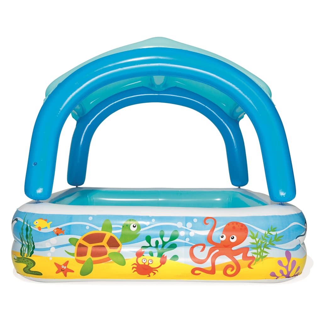 Piscina per Bambini con Tettoia 140x140x114 cm - BabyLud