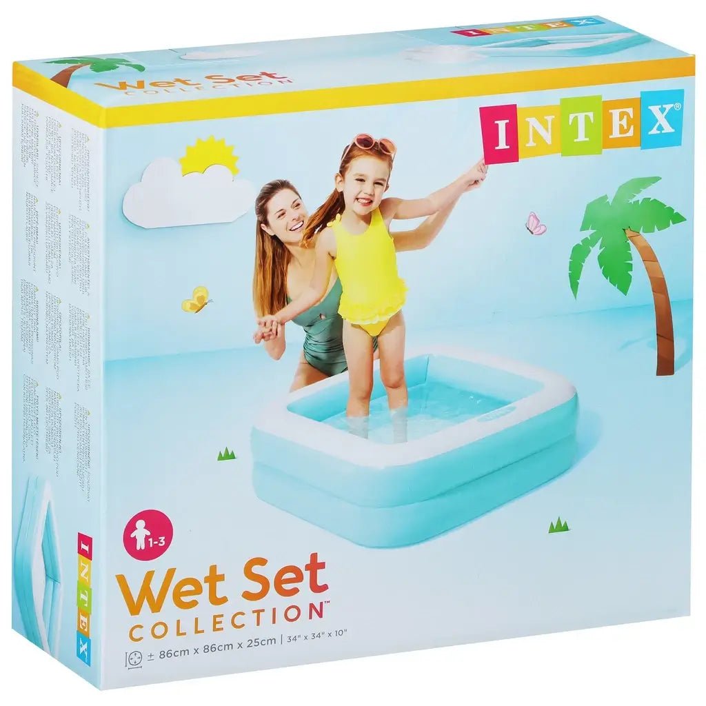 Piscina Rettangolare Gonfiabile per Bambini 1 - 3 Anni - BabyLud