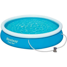 Piscina Rotonda Fuori Terra 366x76 cm con Pompa - BabyLud