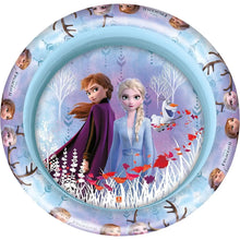 Piscina gonfiabile Disney Frozen II a 3 anelli diametro 100 cm con grafica Elsa Anna 