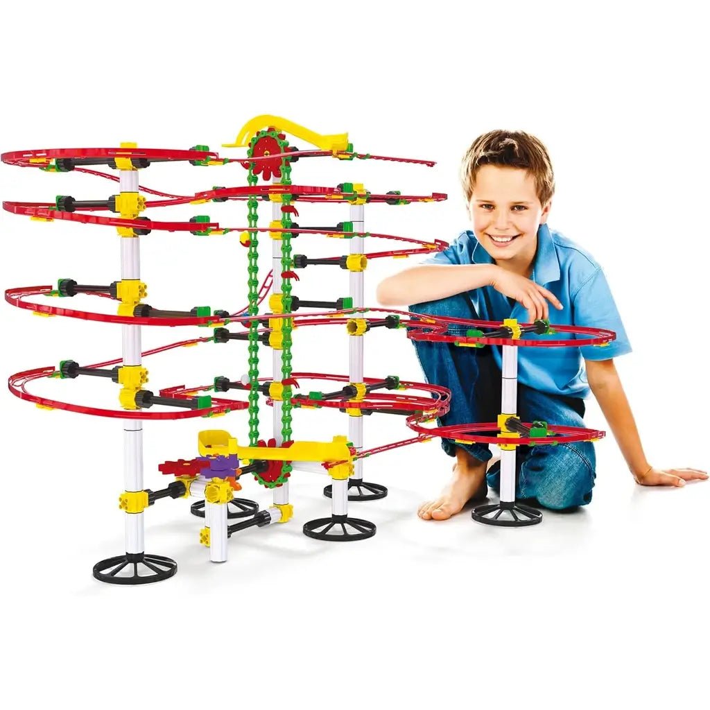 Pista Biglie 12m Skyrail Ottovolante Elevator Quercetti 6661 - BabyLud