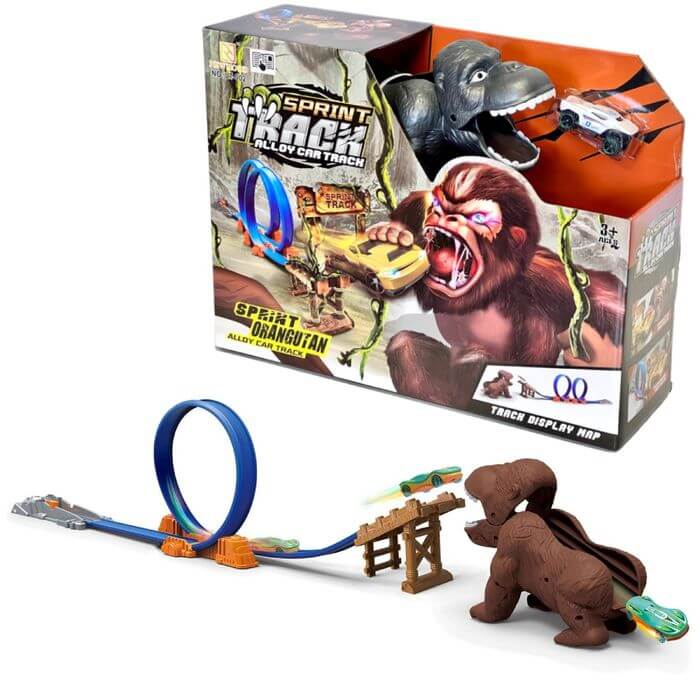 Pista Gorilla con Doppio Giro della Morte - BabyLud