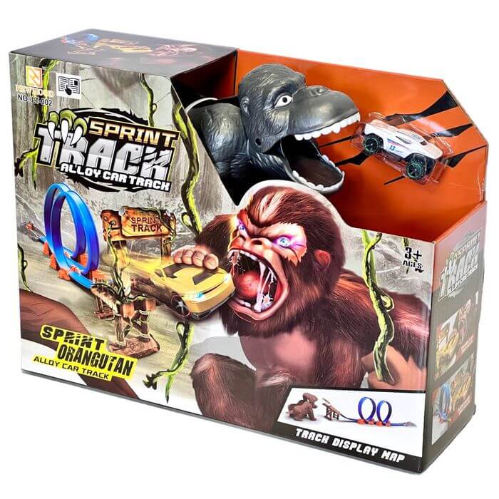 Pista Gorilla con Doppio Giro della Morte - BabyLud
