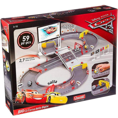 Pista per Biglie Bigliodromo Disney Cars Quercetti 6308 - BabyLud