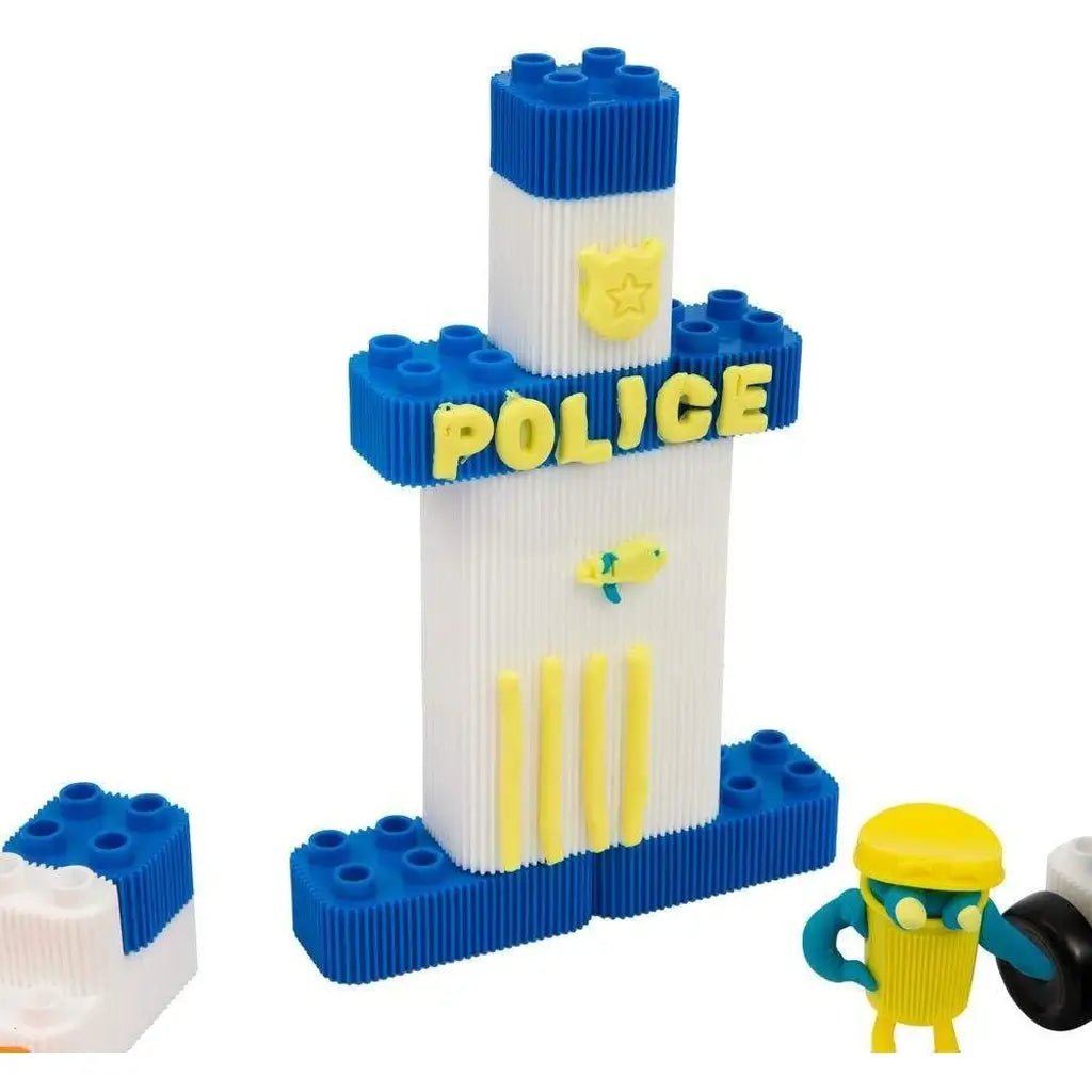 Play Doh Blocks Set Stazione di Polizia - BabyLud