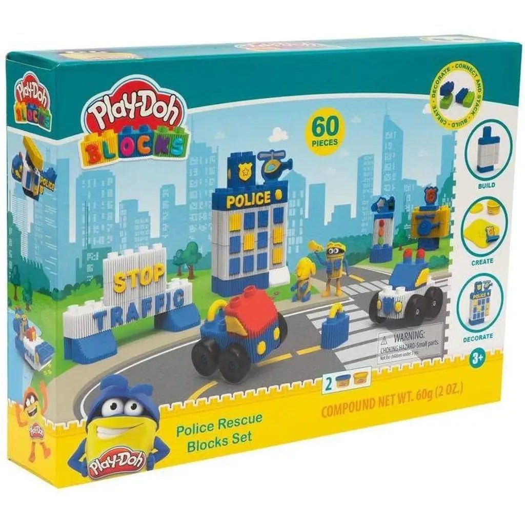 Play Doh Blocks Set Stazione di Polizia - BabyLud