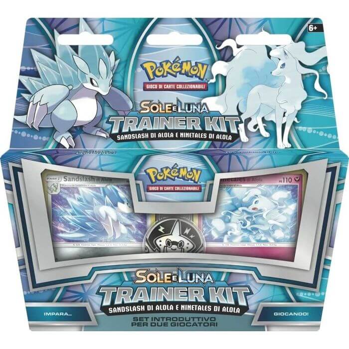 Pokémon Sole e Luna Sandslash e Ninetales Trainer Kit - BabyLud
