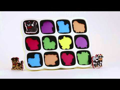 Puzzle Magnetico Fattoria 12 Animali Smart Quercetti 00230