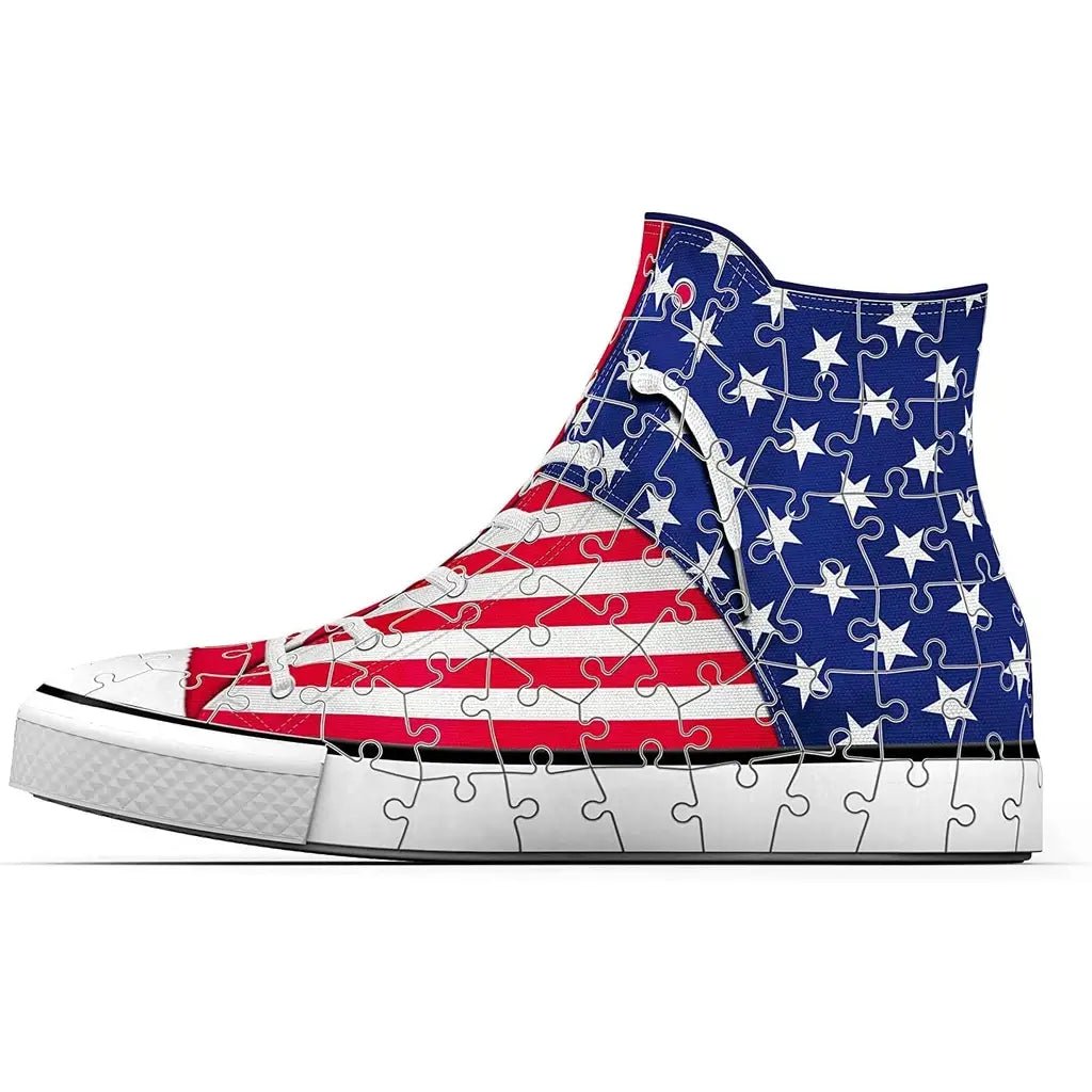 Puzzle 3D Portapenne Sneaker Flag Ravensburger - BabyLud