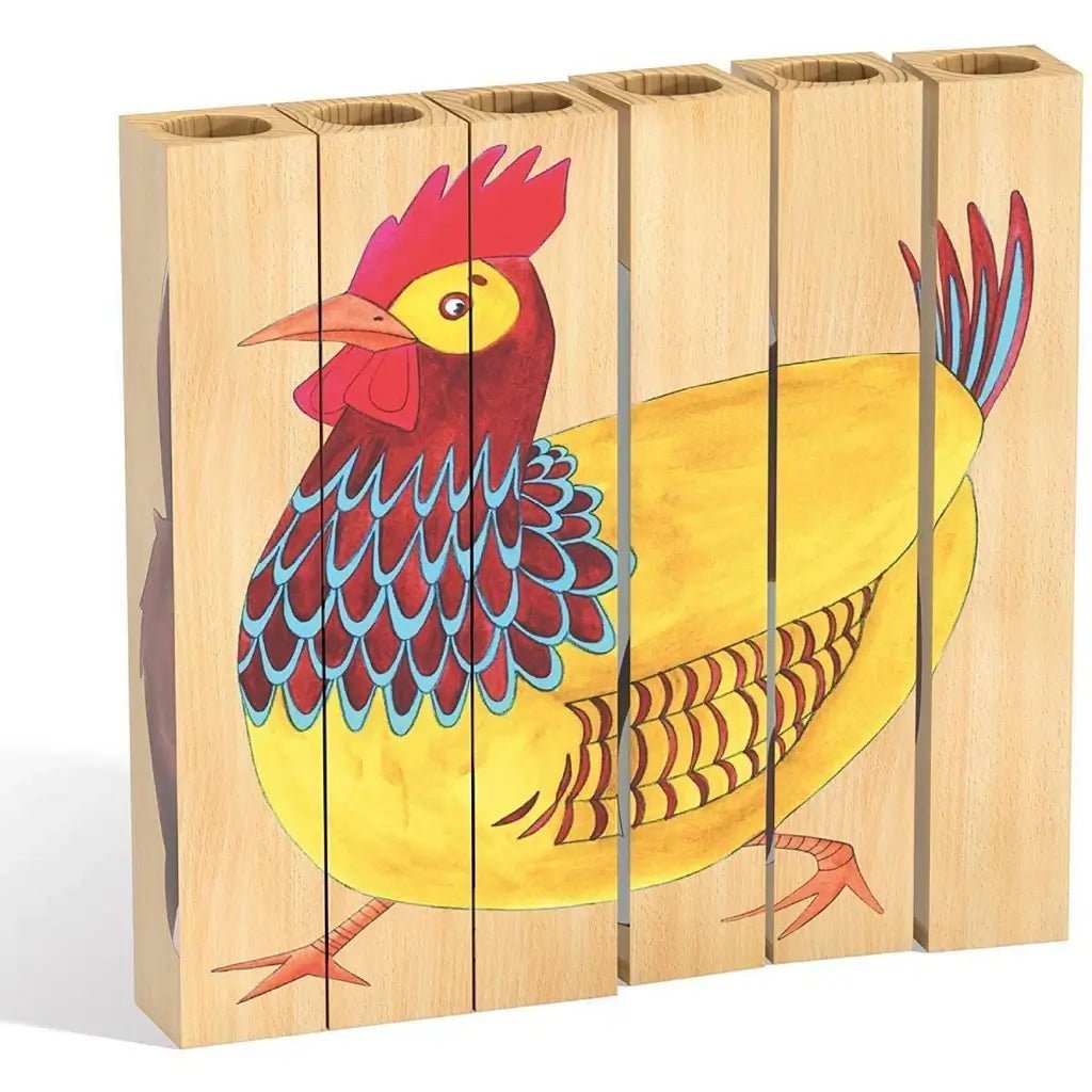 Puzzle in Legno Quercetti Fattoria 0711 - BabyLud