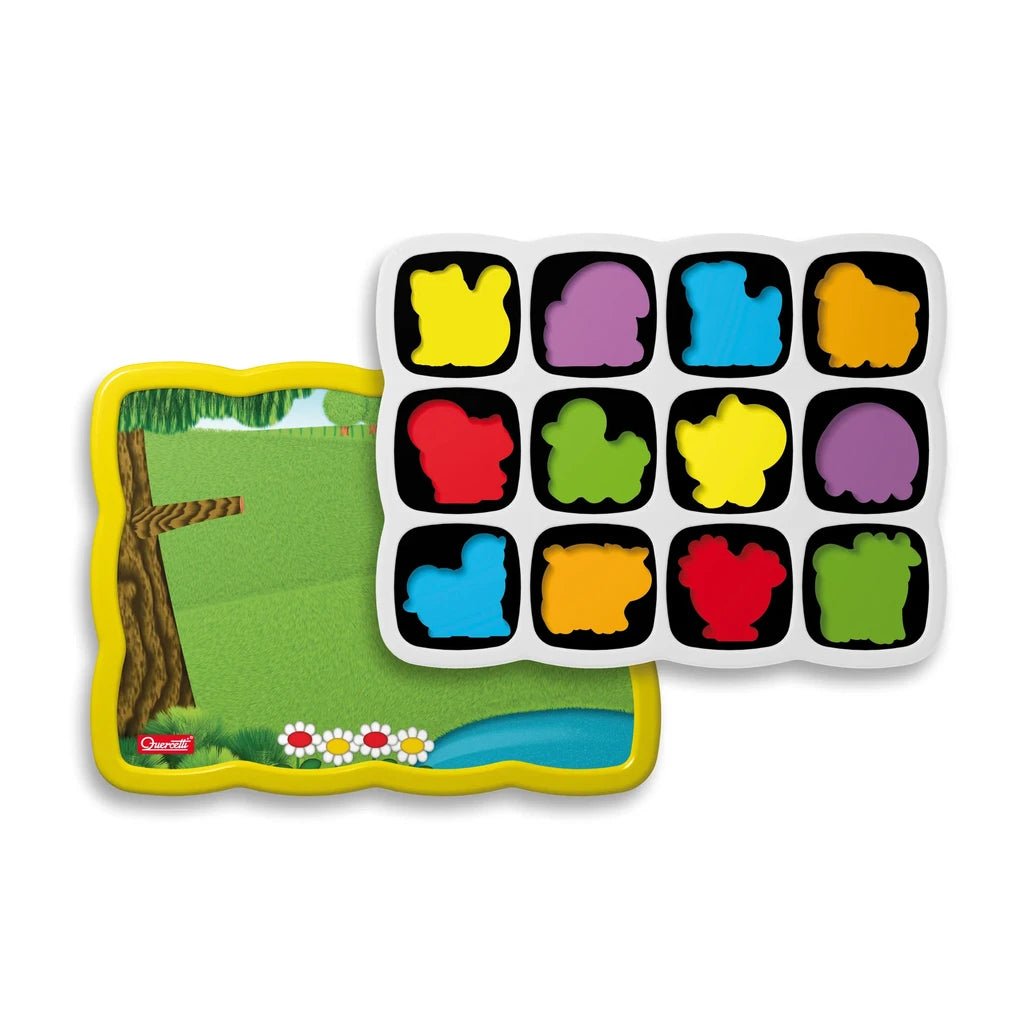 Puzzle Magnetico Fattoria 12 Animali Smart Quercetti 00230 - BabyLud