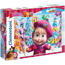 Puzzle Maxi Masha e Orso 60 Pezzi - BabyLud