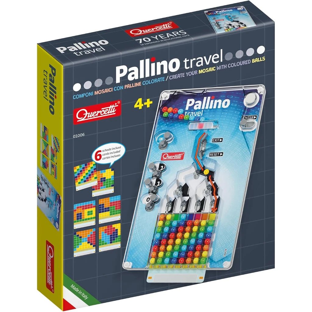Quercetti 01006 Pallino Travel Gioco Educativo con Palline - BabyLud