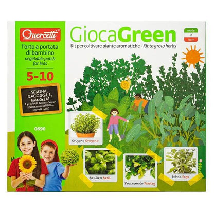 Quercetti 0690 Gioca Green Orto Piante Aromatiche - BabyLud