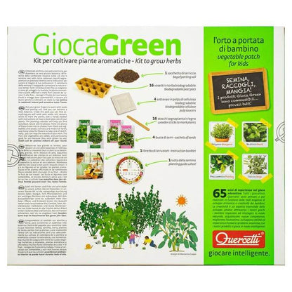 Quercetti 0690 Gioca Green Orto Piante Aromatiche - BabyLud