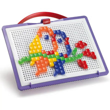 Quercetti 0924 Fantacolor Portable Chiodini Quadrati - BabyLud