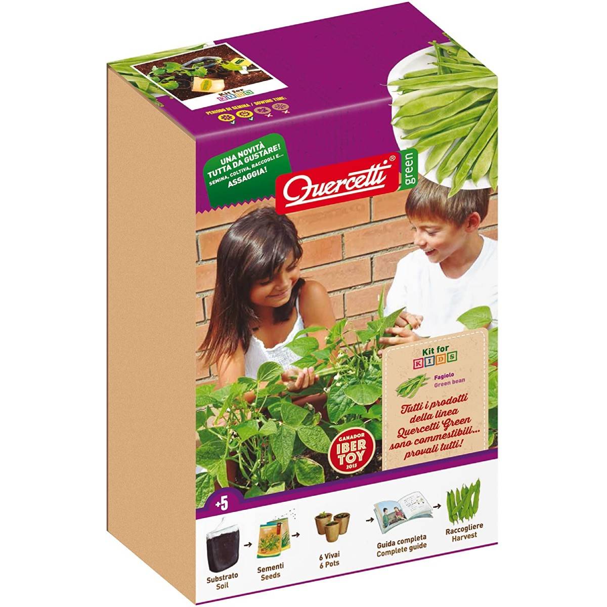 Quercetti 09598 Orto Semi Da Piantare - BabyLud
