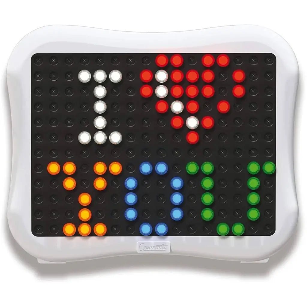 Quercetti 1805 Peg Brite Gioco Mosaico LED Creativo - BabyLud