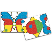 Quercetti 4190 Fantacolor Junior Mosaico 3D con 48 Bottoni - BabyLud