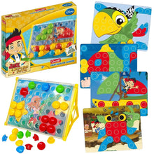 Quercetti 4204 Fantacolor Junior Mosaico Con Bottoni - BabyLud