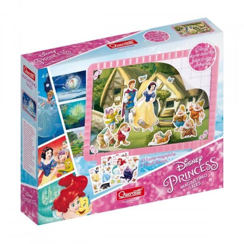 Quercetti 5247 Lavagnetta Magnetica Disney Principesse - BabyLud