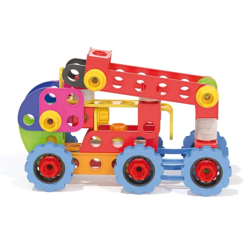 Quercetti 6150 Tecno Jumbo Toolbox Gioco di Costruzioni - BabyLud