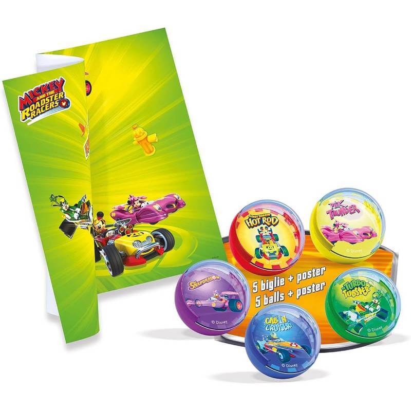 Quercetti 6672 Pista Per Biglie Mickey Roadster Racers - BabyLud