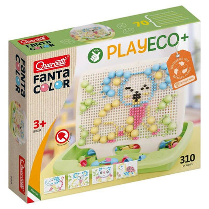 Quercetti Fantacolor Eco 80934 Gioco di Chiodini - BabyLud