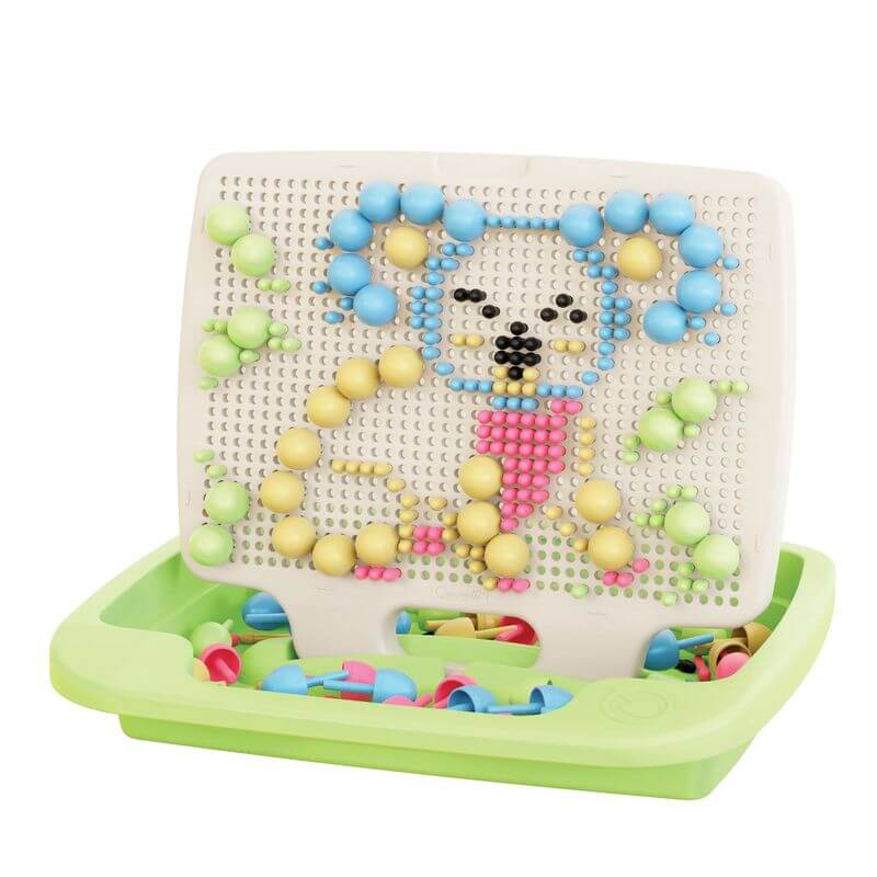Quercetti Fantacolor Eco 80934 Gioco di Chiodini - BabyLud