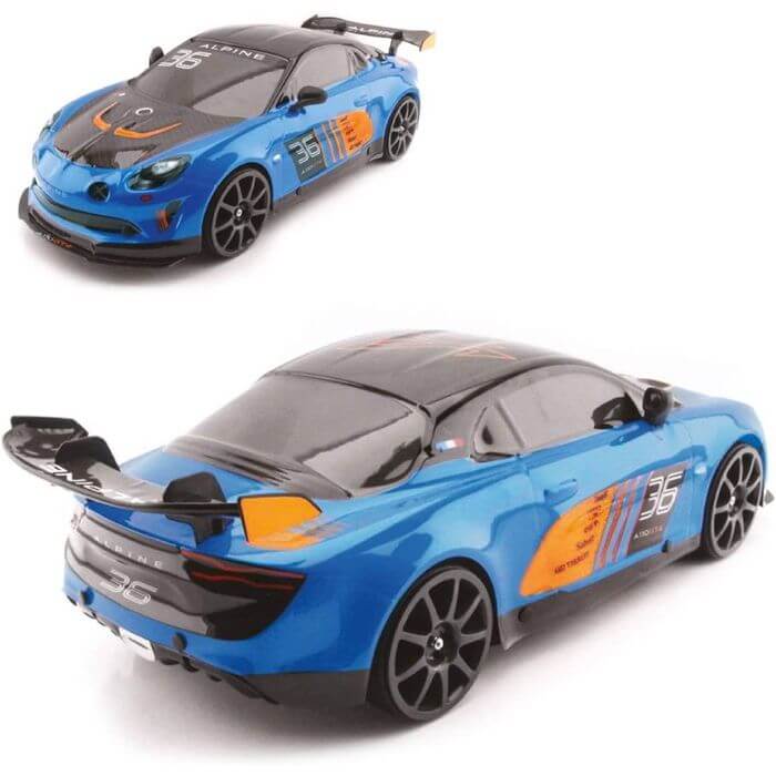 Renault Alpine GT4 Radiocomandata 1:10 con Fari LED - BabyLud