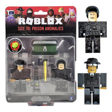 Set Roblox con 2 personaggi articolati in plastica rigida, accessori inclusi, varianti assortite Site 76 Prison Anomalies e Dungeon Quest Volcanic Chambers