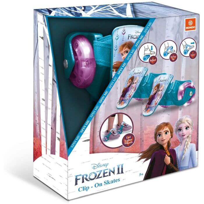 Rotelle per Scarpe Clip - on - Skates Frozen Barbie - BabyLud