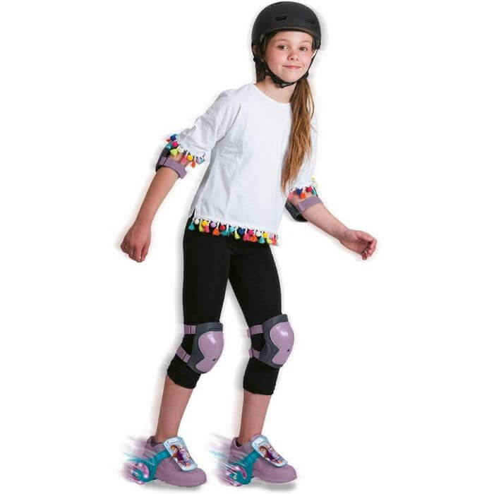 Rotelle per Scarpe Clip - on - Skates Frozen Barbie - BabyLud