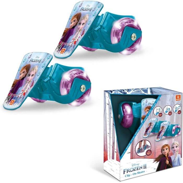 Rotelle per Scarpe Clip - on - Skates Frozen Barbie - BabyLud