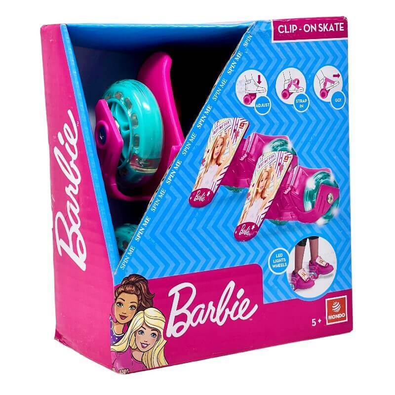 Rotelle per Scarpe Clip - on - Skates Frozen Barbie - BabyLud