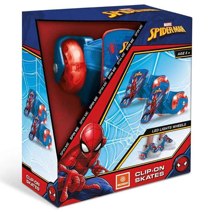 Rotelle per Scarpe Clip - on Spider - Man Con LED - BabyLud