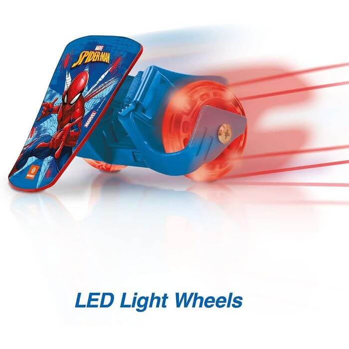 Rotelle per Scarpe Clip - on Spider - Man Con LED - BabyLud
