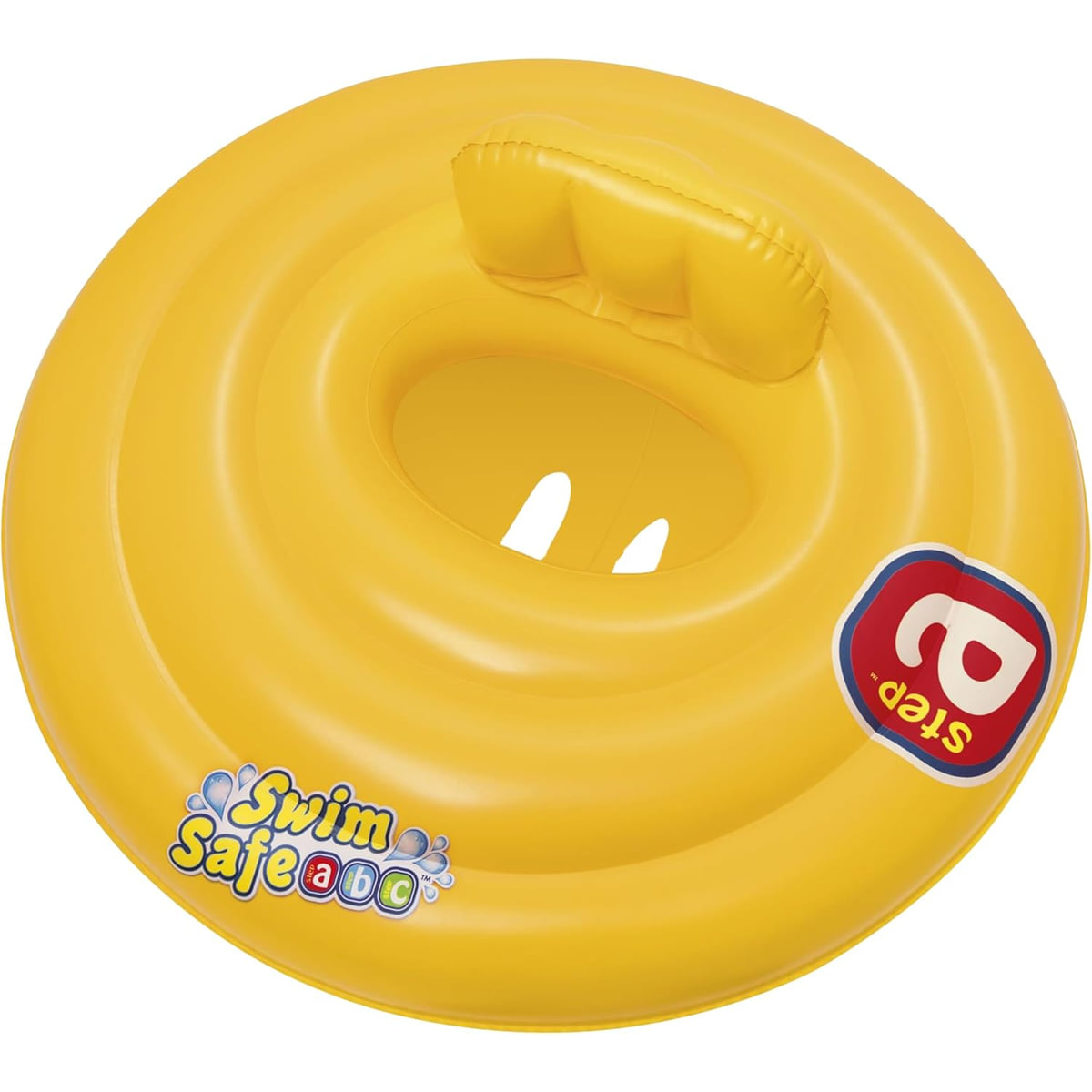 Salvagente mutanda gonfiabile giallo Bestway Swim Safe con seduta integrata per neonati, bambino in piscina
