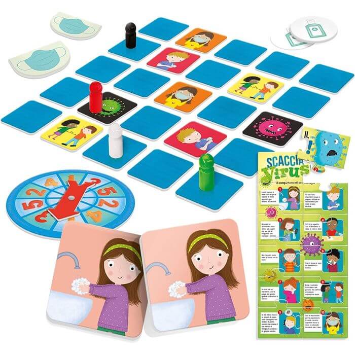 Scaccia il Virus Gioco Educativo - BabyLud