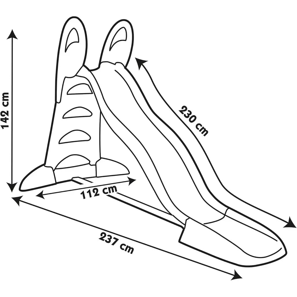 Scivolo Smoby Toboggan XL Water Fun - BabyLud